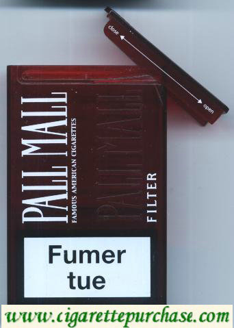 Pall Mall Famous American Cigarettes Filter cigarettes Acrylic Pack